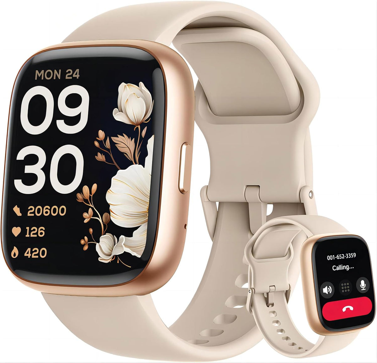 LODIMEKE Reloj inteligente, Alexa incorporado, responder\/hacer lla...