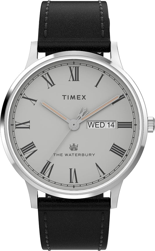 Timex Reloj clásico Waterbury para hombre de 40 mm