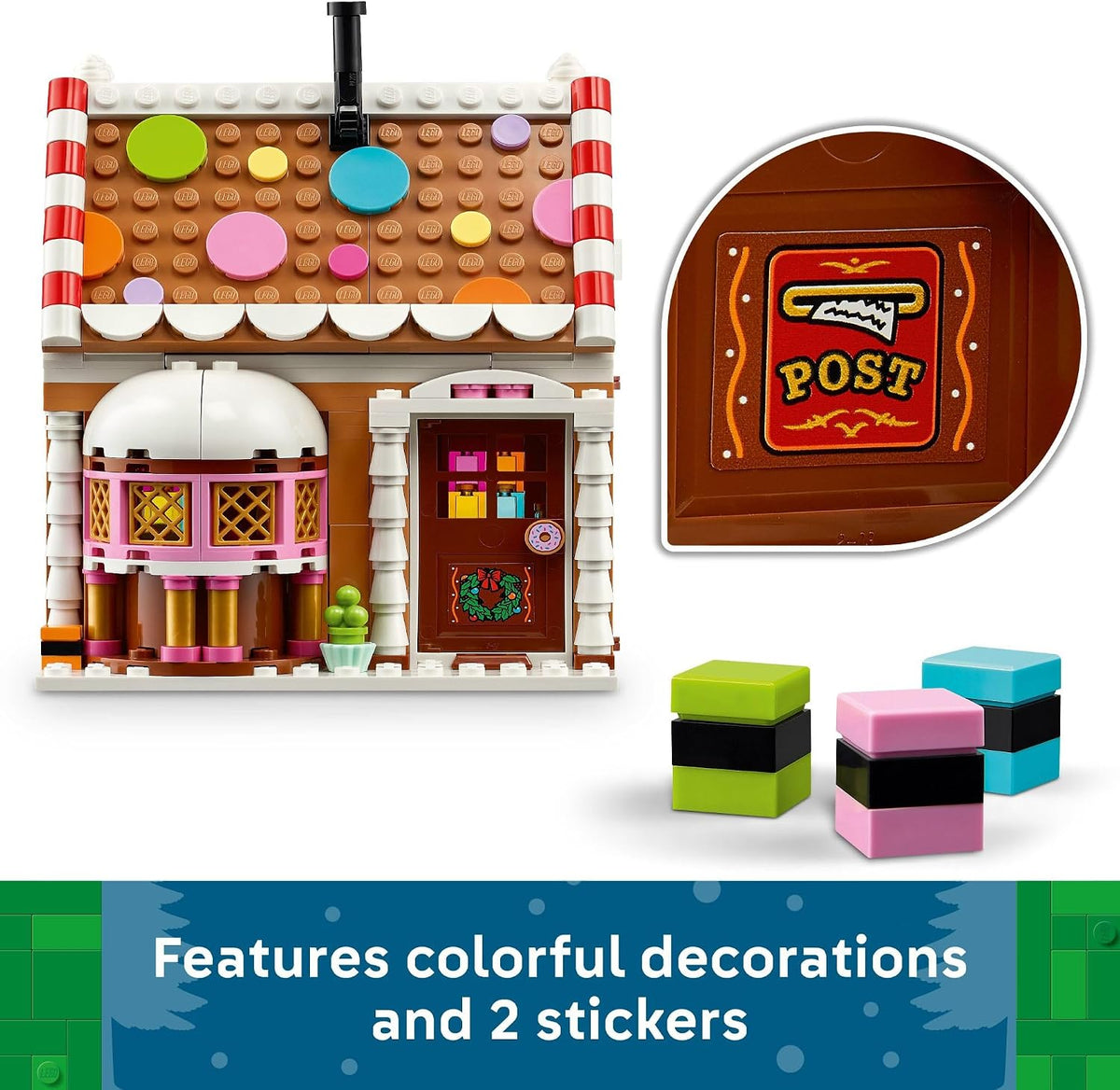 LEGO Casa de pan de jengibre festiva 40809 | Artesanía y decoración...