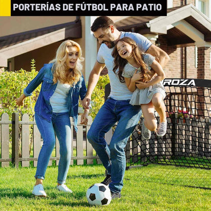 Portería de fútbol, juego de porterías de fútbol para niños para pa...