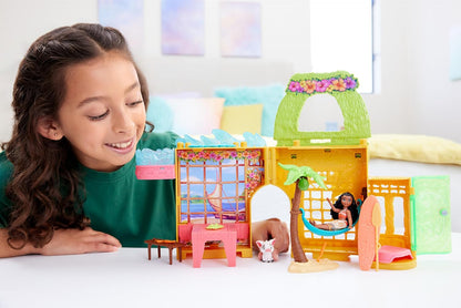 Mattel Disney Princess Moana Storytime Stackers Juego de casa de mu...