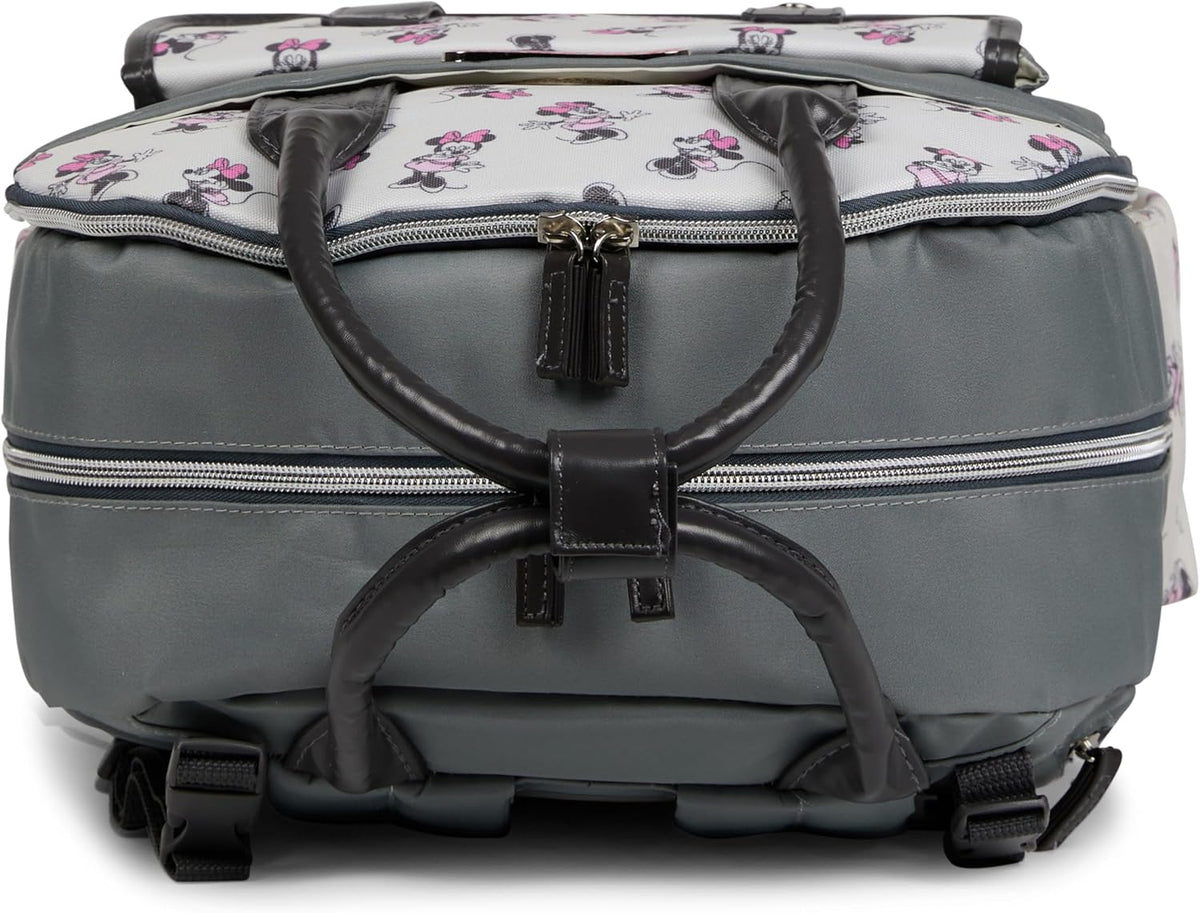 Disney Mochila para pañales con cambiador Minnie Mouse \u2013 Bolsa...