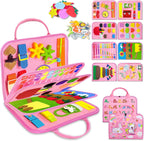 Exorany Tablero ocupado Montessori Juguetes para niñas pequeñas, re...