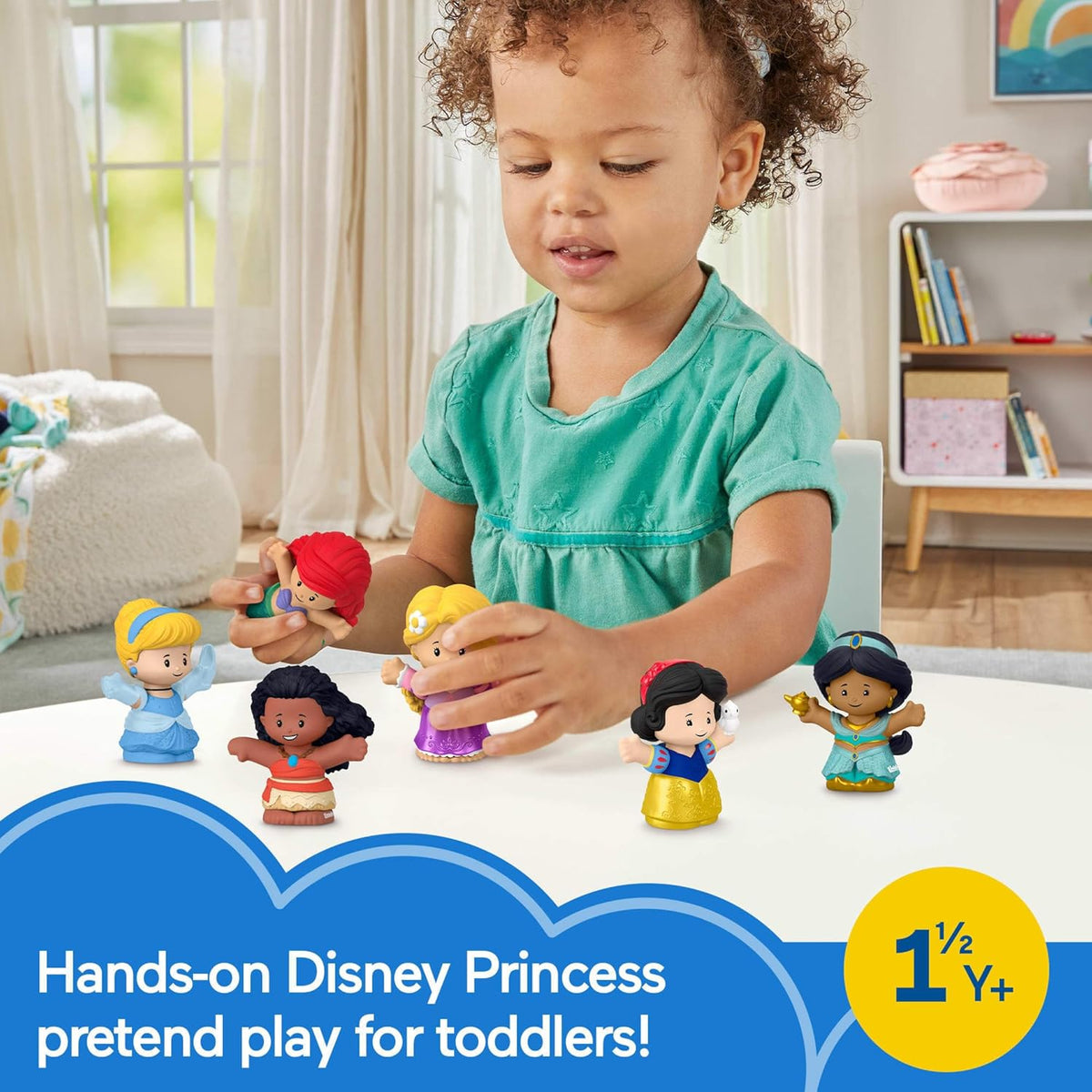 Fisher-Price Little People - Figuras de princesas de Disney, paquet...