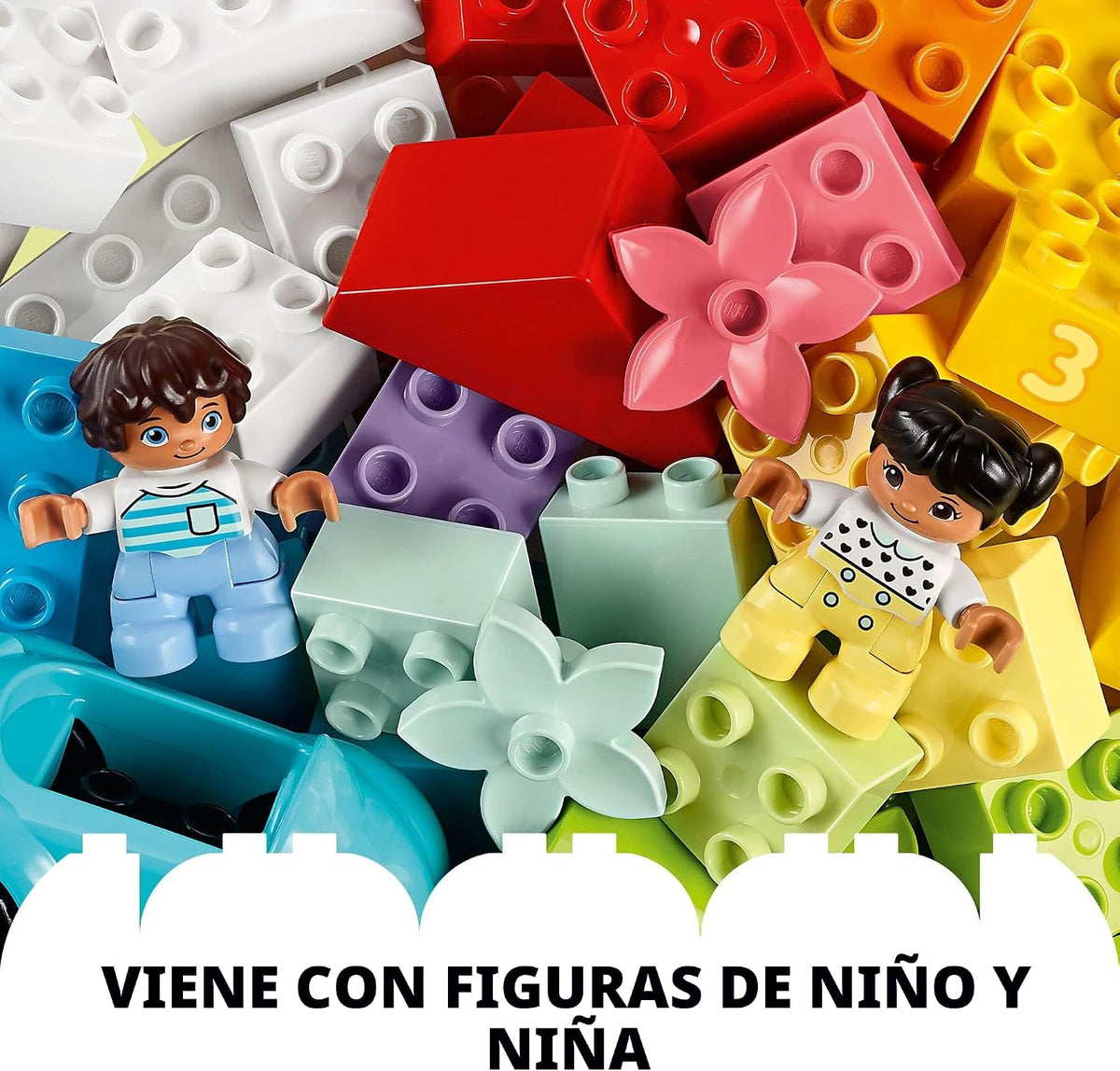 LEGO DUPLO Brick Box 10913 | Juguetes de construcción para niños pe...