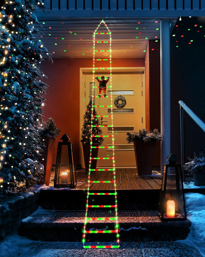 Toodour Luces LED de Navidad, luces decorativas de Navidad de 10 pi...