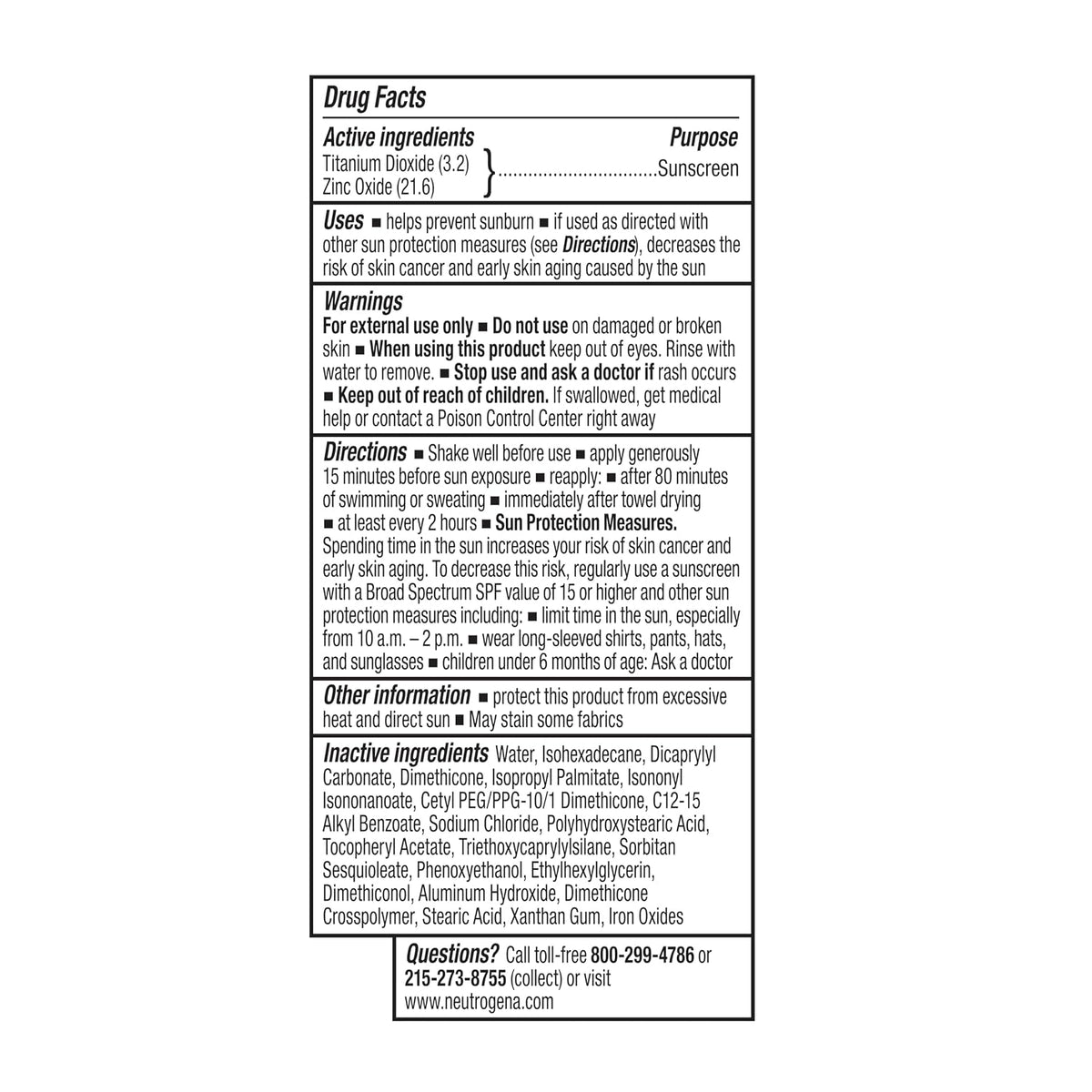 Neutrogena Purescreen+ Protector solar con color mineral SPF 30, me...