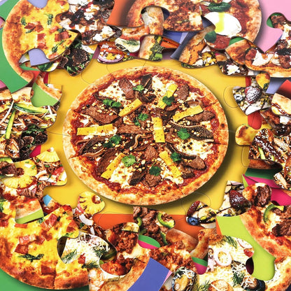 Rompecabezas de piso jumbo para niños, rompecabezas de pizza de 48...