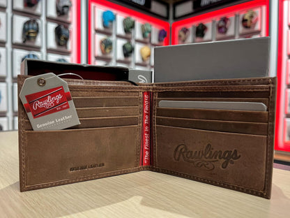 Rawlings | Colección de carteras plegables para hombre | Cuero Genu...