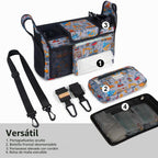 TOPDesign Organizador universal para cochecito de bebé, carrito de...