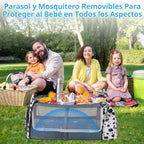 KABAQOO Mochila para pañales con estación de cambio desmontable, bo...