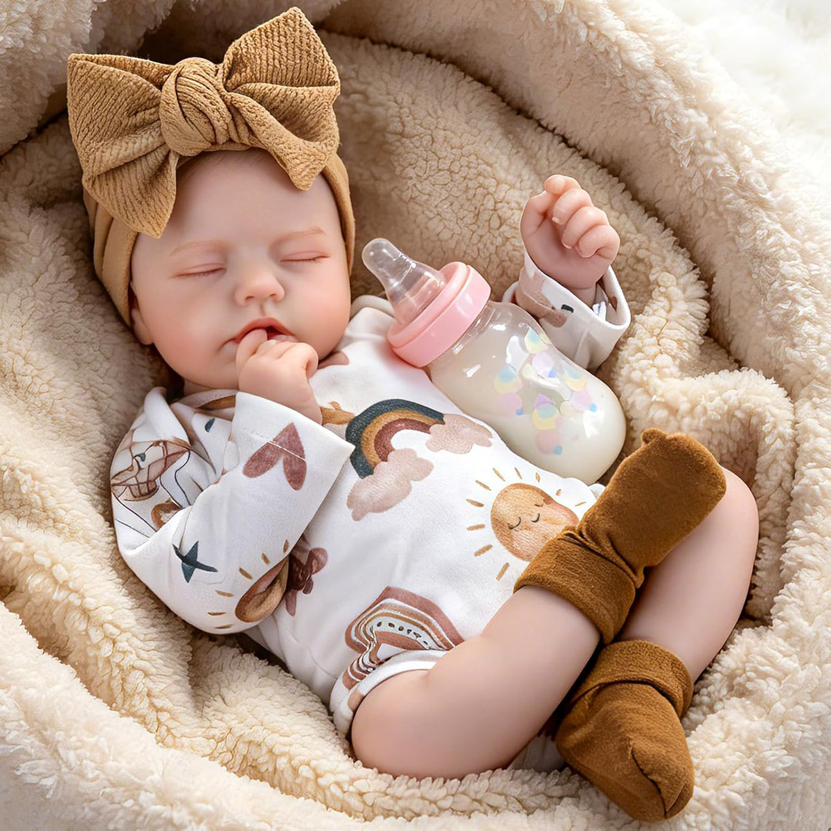 Aori Muñecas de Bebé Reborn Realistas de la Vida Real Muñecas de Be...