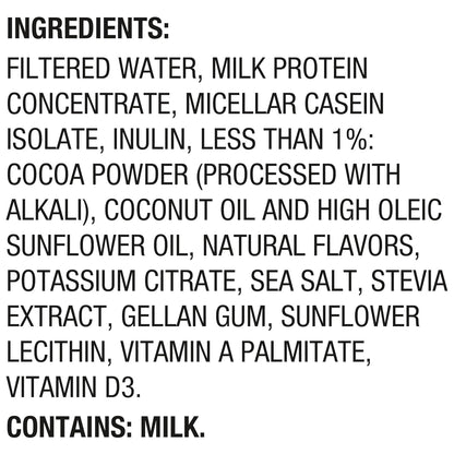Oikos Batido de Proteína, Chocolate, Bebidas Altas en Proteína de 3...
