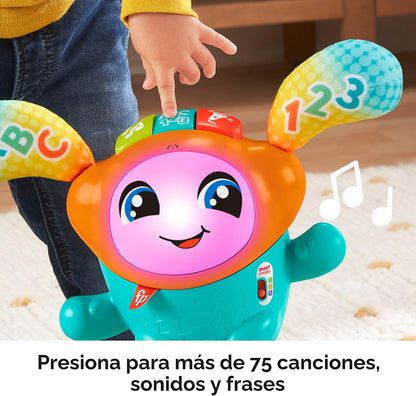 Fisher-Price DJ Bouncin' Beats, versión multilingüe | Inglés, franc...