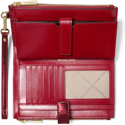 Michael Kors - Cartera de viaje con doble cremallera, de PVC