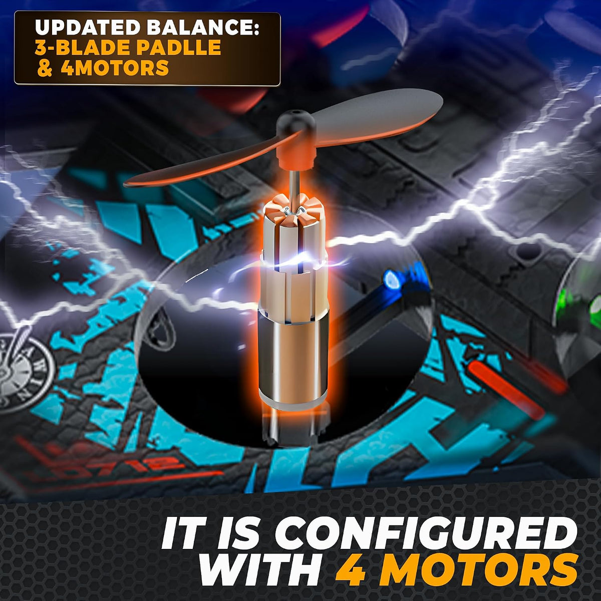 Juguete RC Fighter Jet, Avión de control remoto con luces LED y gir...