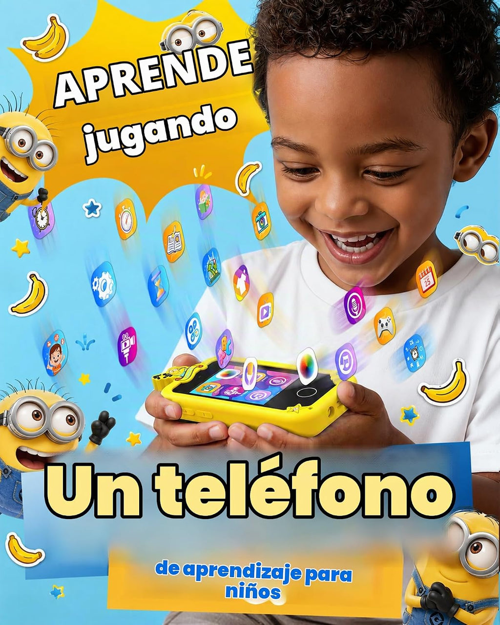 KOKODI Juguetes para teléfonos inteligentes para niños, idea de reg...