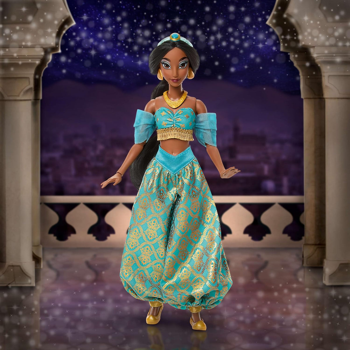 Mattel Disney Princess Jasmine Sparkling Collector Fashion Muñeca |...
