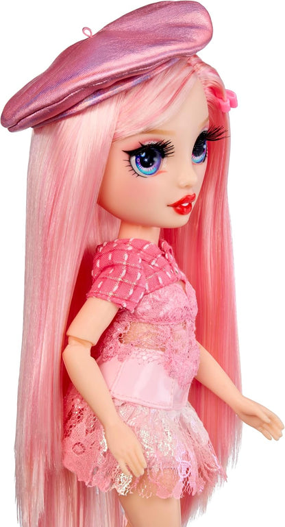 Rainbow High Pretty in Paris Fashion - Bella Parker (rosa), muñeca...