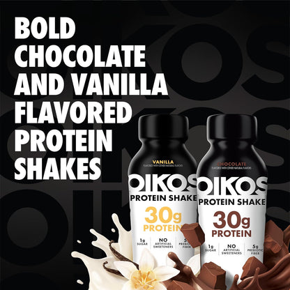 Oikos Batido de Proteína, Paquete de Variedad Exclusivo, Bebidas de...