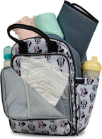 Disney Mochila para pañales con cambiador Minnie Mouse \u2013 Bolsa...