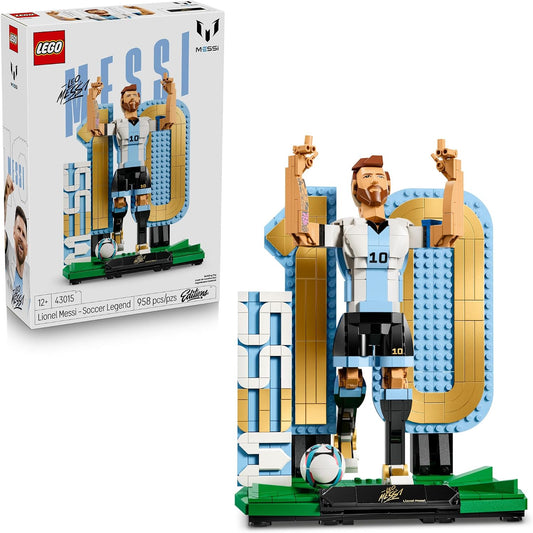 LEGO Ediciones Lionel Messi \u2013 Leyenda del Fútbol 43015 | Jugue...