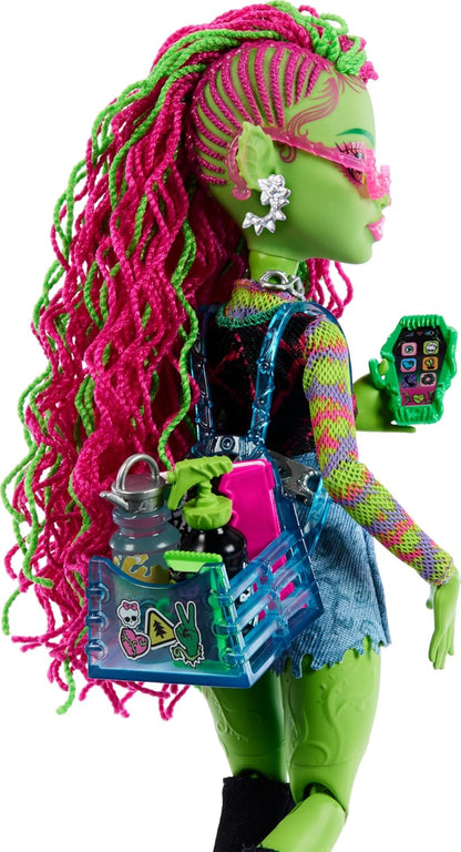 Muñeca Monster High Venus McFlytrap | Plant Monster in Graphic Tee...