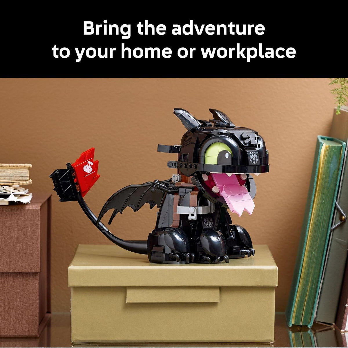 LEGO Icons Cómo entrenar a tu dragón: sin dientes 10375 | Juegos de...