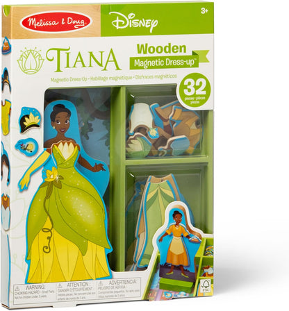 Melissa &amp; Doug Disney Princess Tiana - Juego de muñeca magnétic...