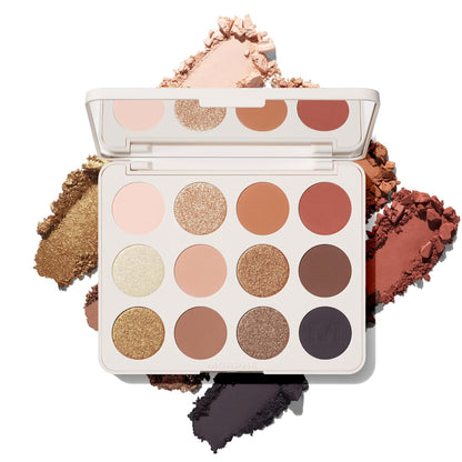Morphe ChromaPlus Paleta de sombras de ojos de 12 bandejas, maquill...