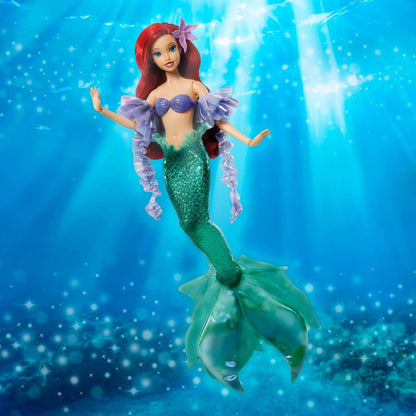 Mattel Disney Princesa Sirena Ariel Sparkling Collector Fashion Dol...