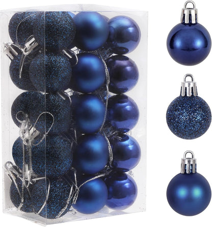 Adornos de bola de Navidad de 30 quilates, decoración de árbol de N...