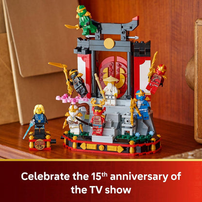 LEGO NINJAGO - Pantalla de personajes ninja 15 aniversario 71866 |...