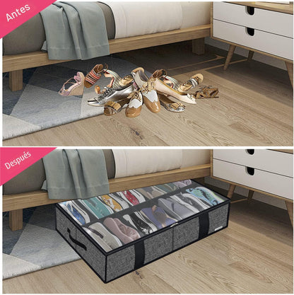 Onlyeasy 2 Pack Bolsa Organizadora de Almacenamiento para Zapatos D...