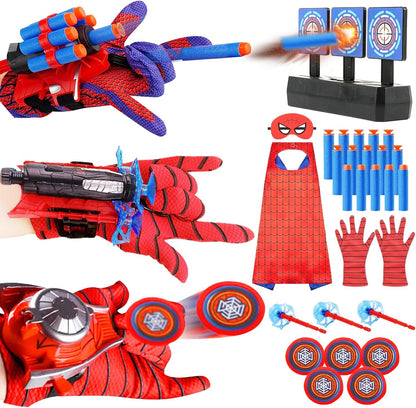 Juego de 3 juegos de tiradores de telaraña para niños, regalos de f...