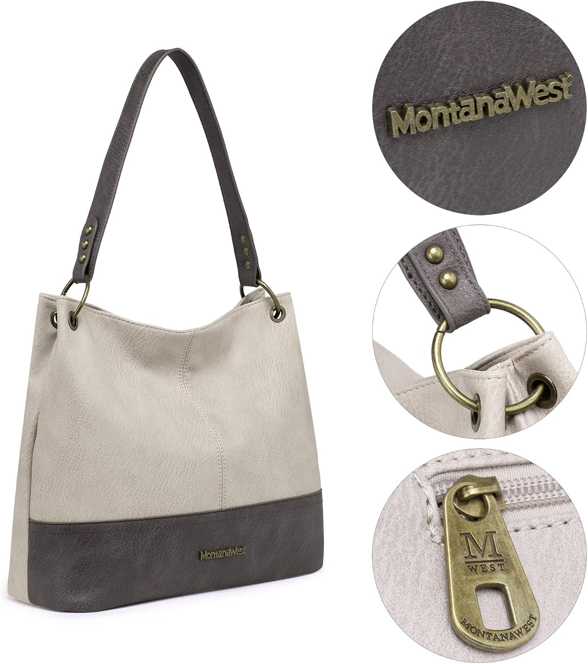 Carteras para mujer, bolsos hobo para mujer, bolso de hombro holgad...