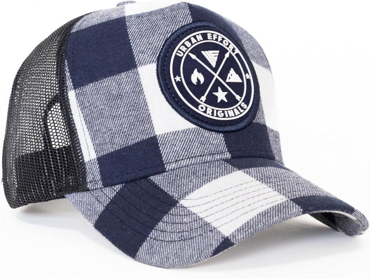 Urban Effort Trucker Hat para hombre – Gorra de béisbol con parte t...