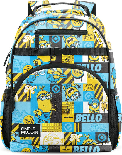 Simple Modern Mochila para niños y niñas escolares, Esbirros: Bello...