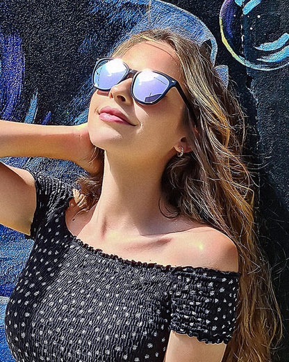 FIMILU 2 paquetes de gafas de sol para mujer, lentes polarizadas co...