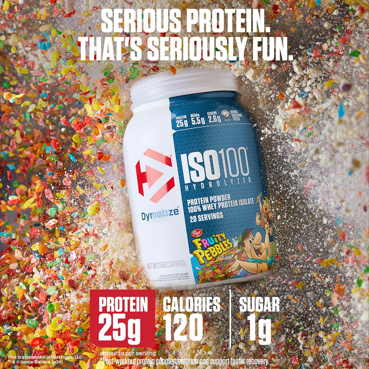 Dymatize Proteína en polvo hidrolizada ISO100, 100% proteína aislad...