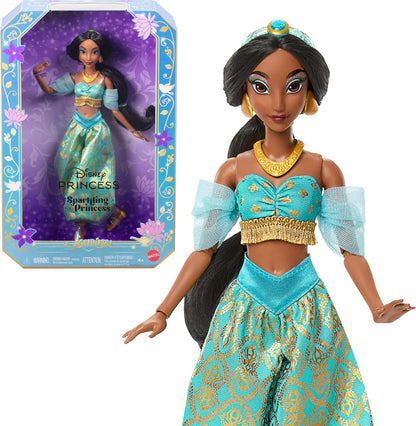 Mattel Disney Princess Jasmine Sparkling Collector Fashion Muñeca |...
