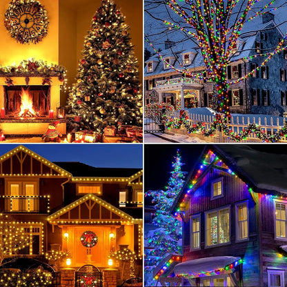 Tcamp 1000 luces LED de Navidad que cambian de color, control remot...