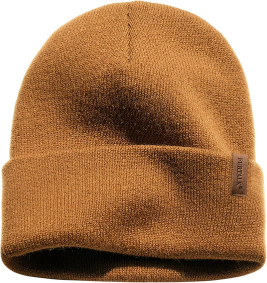 FURTALK Gorro para Hombres y Mujeres con Puños Tejido Grueso Unisex...