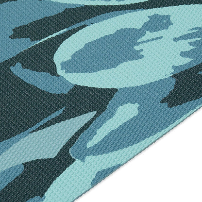 Gaiam - Tapete de yoga con estampado, antideslizante para ejercicio...