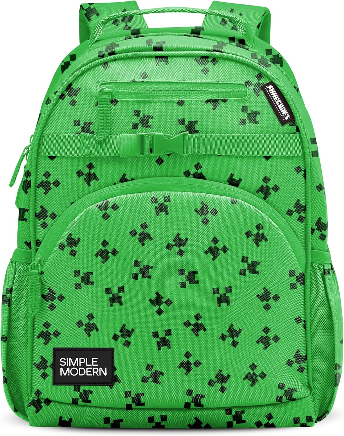 Simple Modern Minecraft Mochila para niñas, niños | 18L | Fletcher...