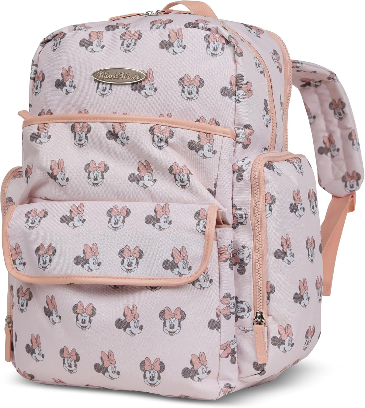 Disney Mochila para pañales con cambiador Minnie Mouse \u2013 Bolsa...