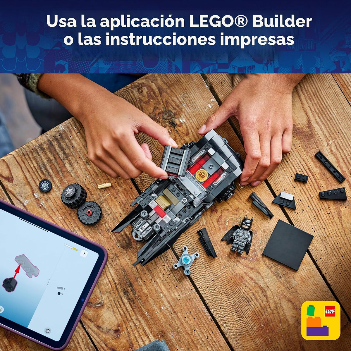 LEGO DC Batman: El Batman Batmobile 76332 | Juguetes de construcció...