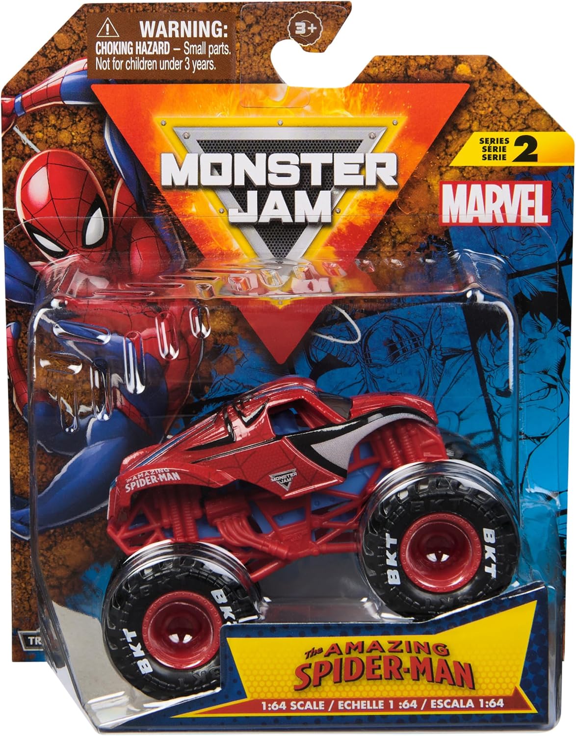 Monster Jam, Marvel - Camión monstruo oficial de Spider-Man, vehícu...