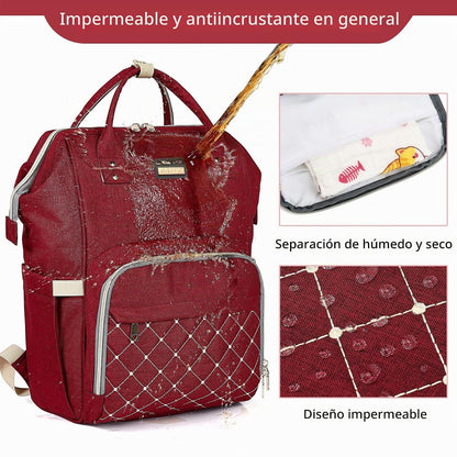 GAIVP Mochila para pañales, bolsas de pañales para bebés, niñas y n...