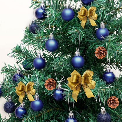 Adornos de bola de Navidad de 30 quilates, decoración de árbol de N...
